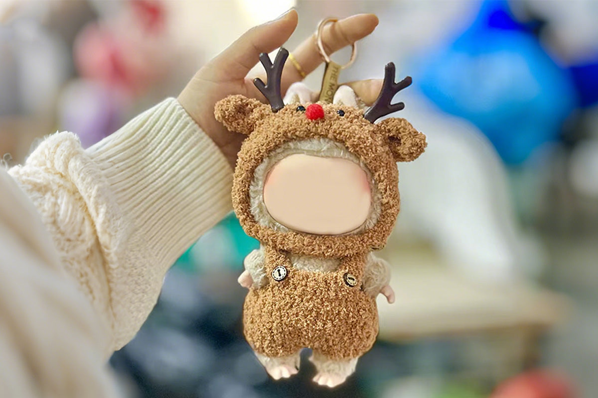 Christmas Dolls Costume Clothes Dolls Outfit Set for Labubu