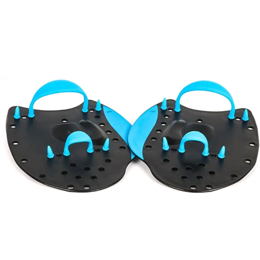 Swimming Hand Paddles Swim Hand Power Paddles Swimming Training Aid Unisex-Blue