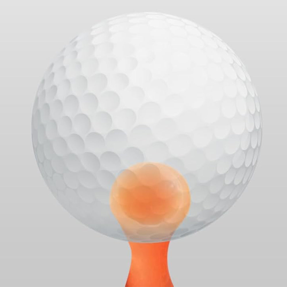 60Pcs Colourful Plastic Step Down Golf Tees Set