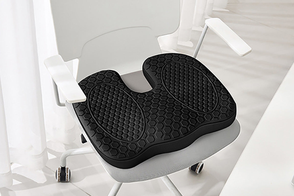 Ergonomic Seat Cushion Breathable Honeycomb Design Pressure Relief Cushion