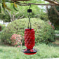 Stained Glass Hummingbird Feeder Wide Mouth Garden Decor