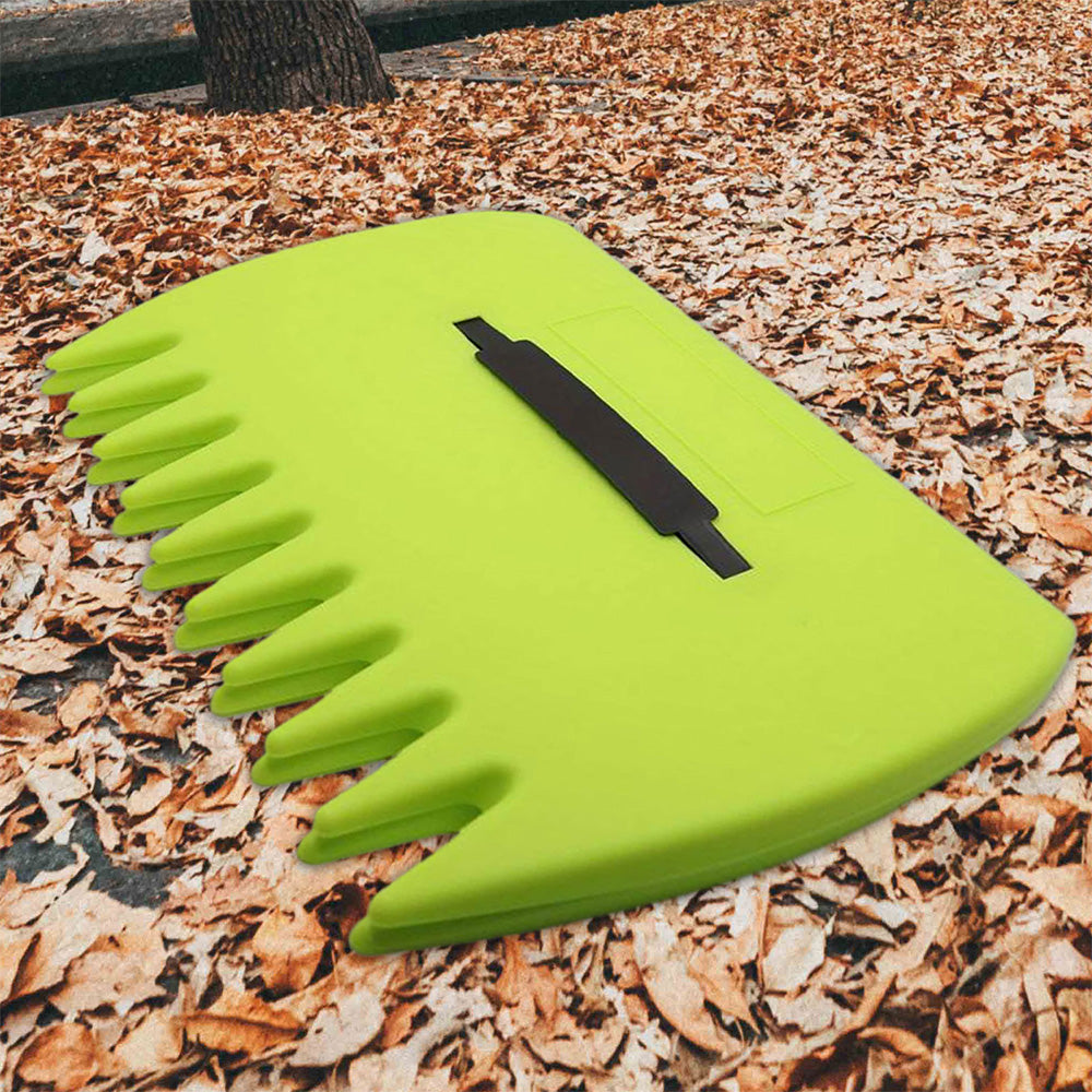 Pair of Leaf Grass Scoops Hand Pickup Garden Rakes