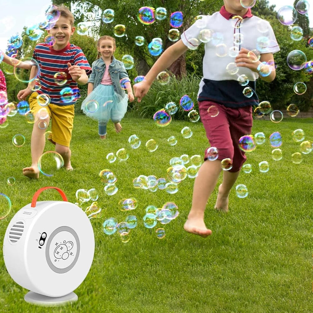 Portable Bubble Maker Electric Bubbles Toy
