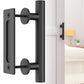 Stainless Steel Barn Door Handle Sliding Hardware with Flush Pull for Wood Door