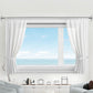 Adjustable Tension Curtain Rod Telescopic Shower Pole for Bathroom