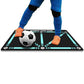 2Pcs Anti-Slip Football Footstep Training Mat