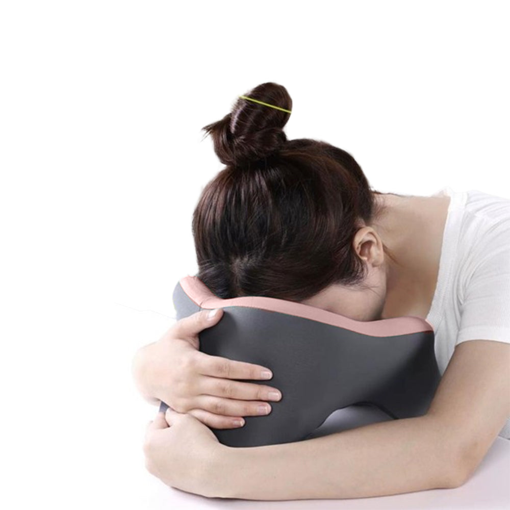 Travel Memory Foam U-Shaped Neck Support Headrest Pillow