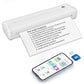 Wireless Bluetooth Portable A4 Thermal Mobile Printer with 100Pcs Thermal Paper