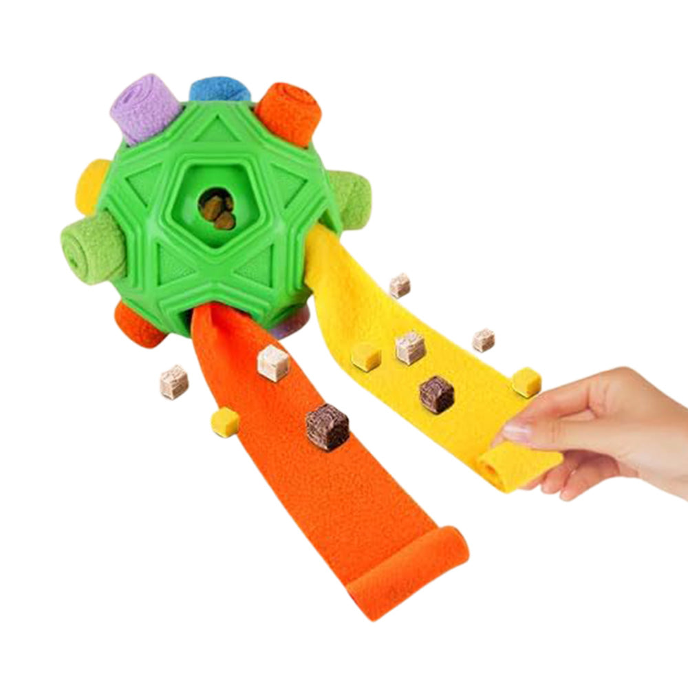 Dog Snuffle Ball Slow Feeder Puzzle Toy for Treats