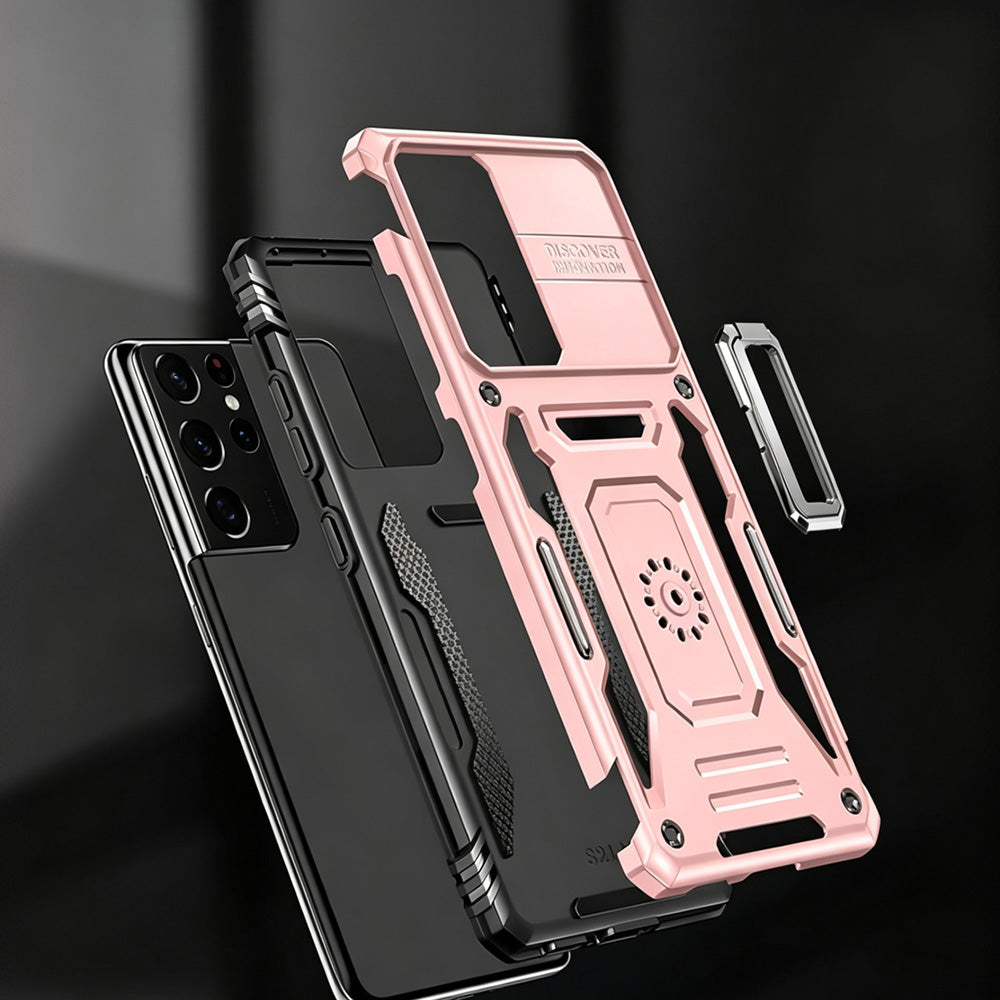 Heavy Duty Ring Stand Phone Case for Samsung Galaxy