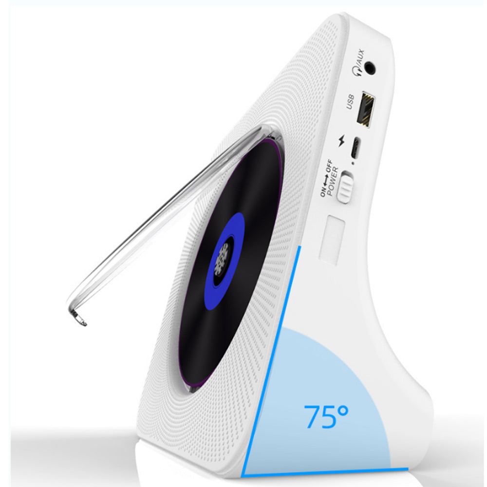 Portable Bluetooth CD Player Home CD Music Player with LED Screen