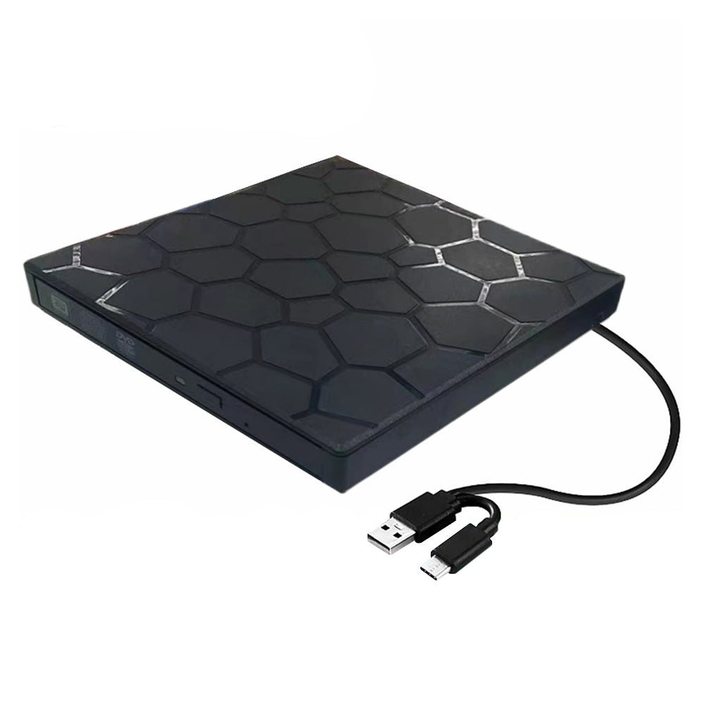 USB3.0 Type-C External DVD Drive Disc Player Burner Reader Writer For PC Laptop