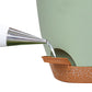 3Pcs Round Self Watering Planters Pot with Drainage Hole and Tray
