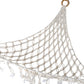 Tassels Boho Plush Toy Hammock with String Light Hanging Storage Net