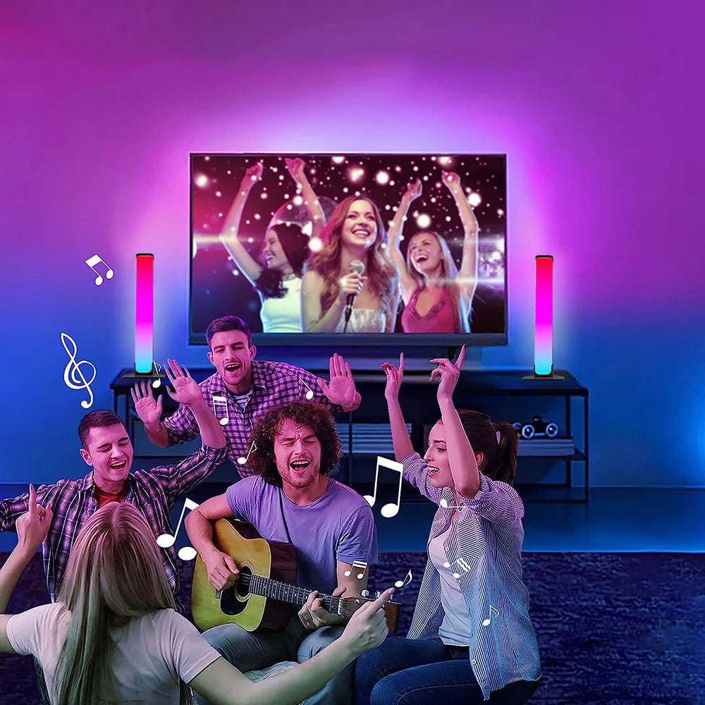 Smart LED backlight bars Work with Alexa and Google Assistant