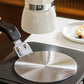 150ML Stovetop Espresso Coffee Moka Pot with 13cm Induction Adapter Plate for Moka Pot