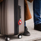 2Pcs AirTag Protective Cases with Keychain for Luggage
