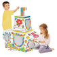 DIY Colorable Cardboard House with 6 Colored Pens-submarine