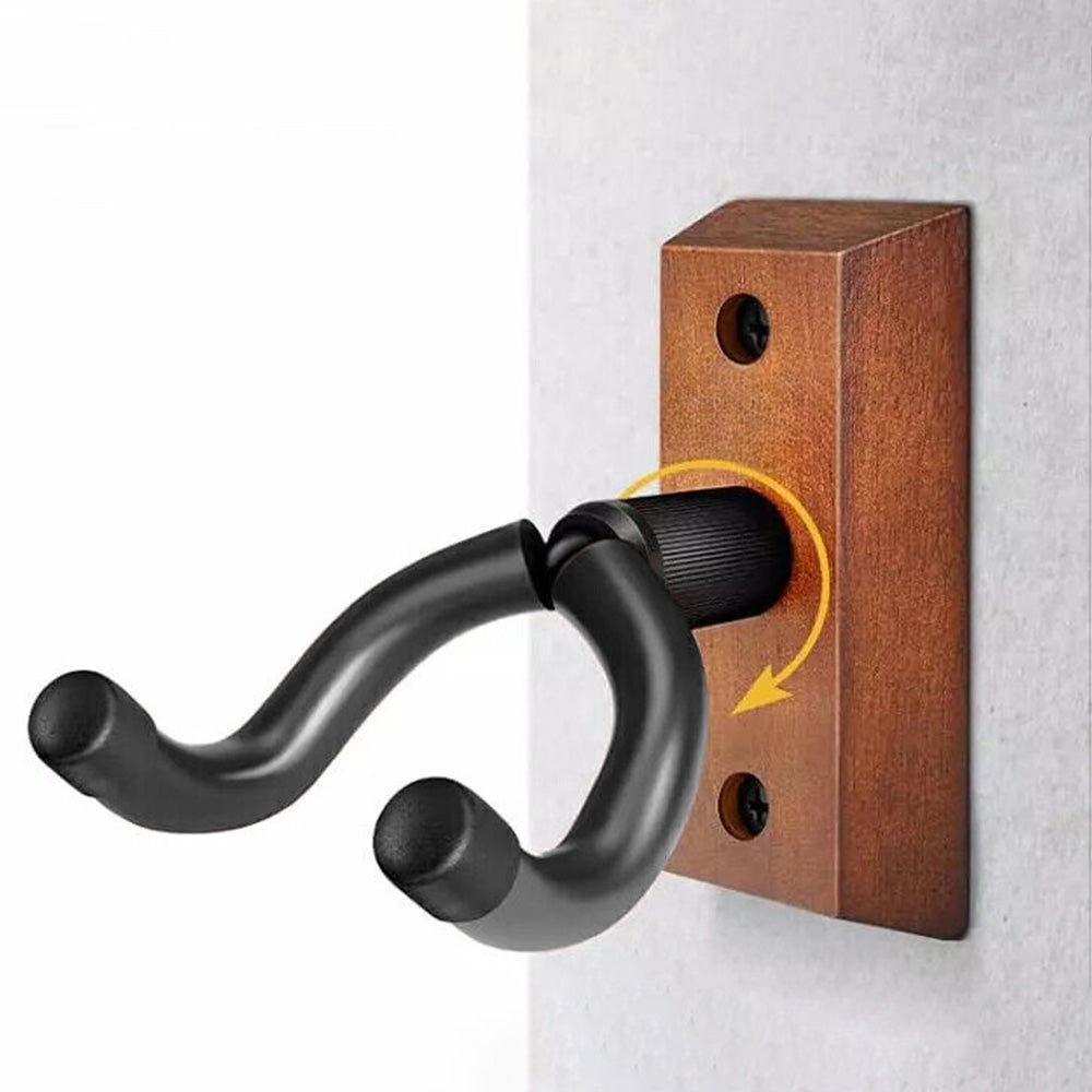 Guitar Wall Hanger Mount Stand Wood Hanger for String Instruments