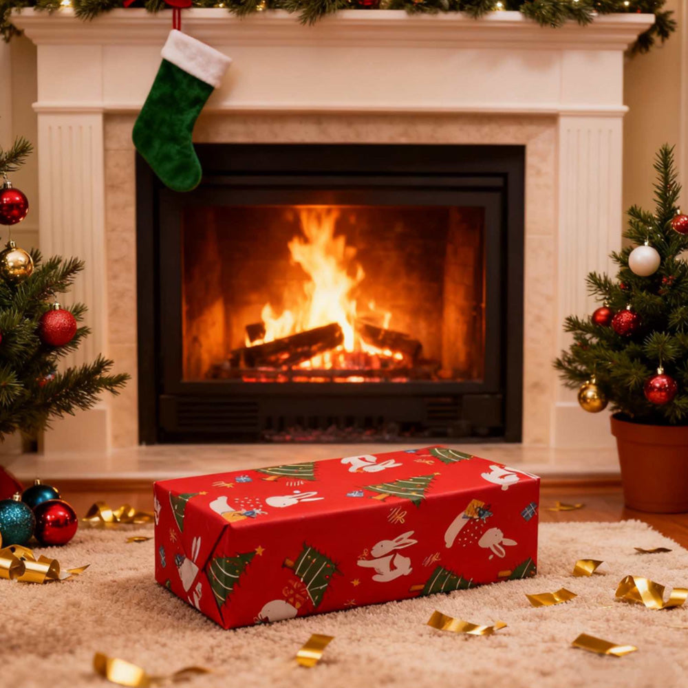 Christmas Wrapping Paper for Gift Wrap Party Decor and DIY Crafts