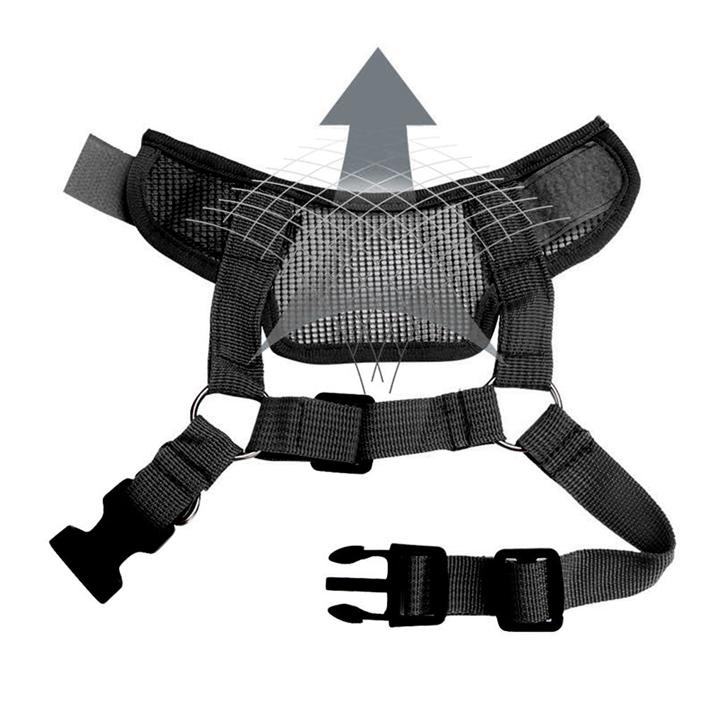 2Pcs Dog Muzzle Anti Bite Chewing Mesh Mask Training for Small Medium Large Dogs-Style 1