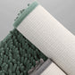 Extra Soft Absorbent Bathroom Rug Machine Washable Bath Mat for Bathroom Floor-Green