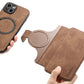 Magnetic Wallet Case for iPhone 17Series RFID Blocking Card Holder Phone Stand
