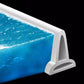 Bathroom Rubber Water Stopper Strip Shower Dam Dry and Wet Separation Barrier