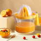 2Pcs 4-in-1 Citrus Squeezer Multifunctional Manual Juicer Measuring Cup