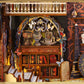 3D Wooden Puzzle Book Stand Miniature Dollhouse Kit