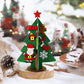 Felt Christmas Tree Set DIY with Removable Ornaments Xmas Hand Craft Decoration