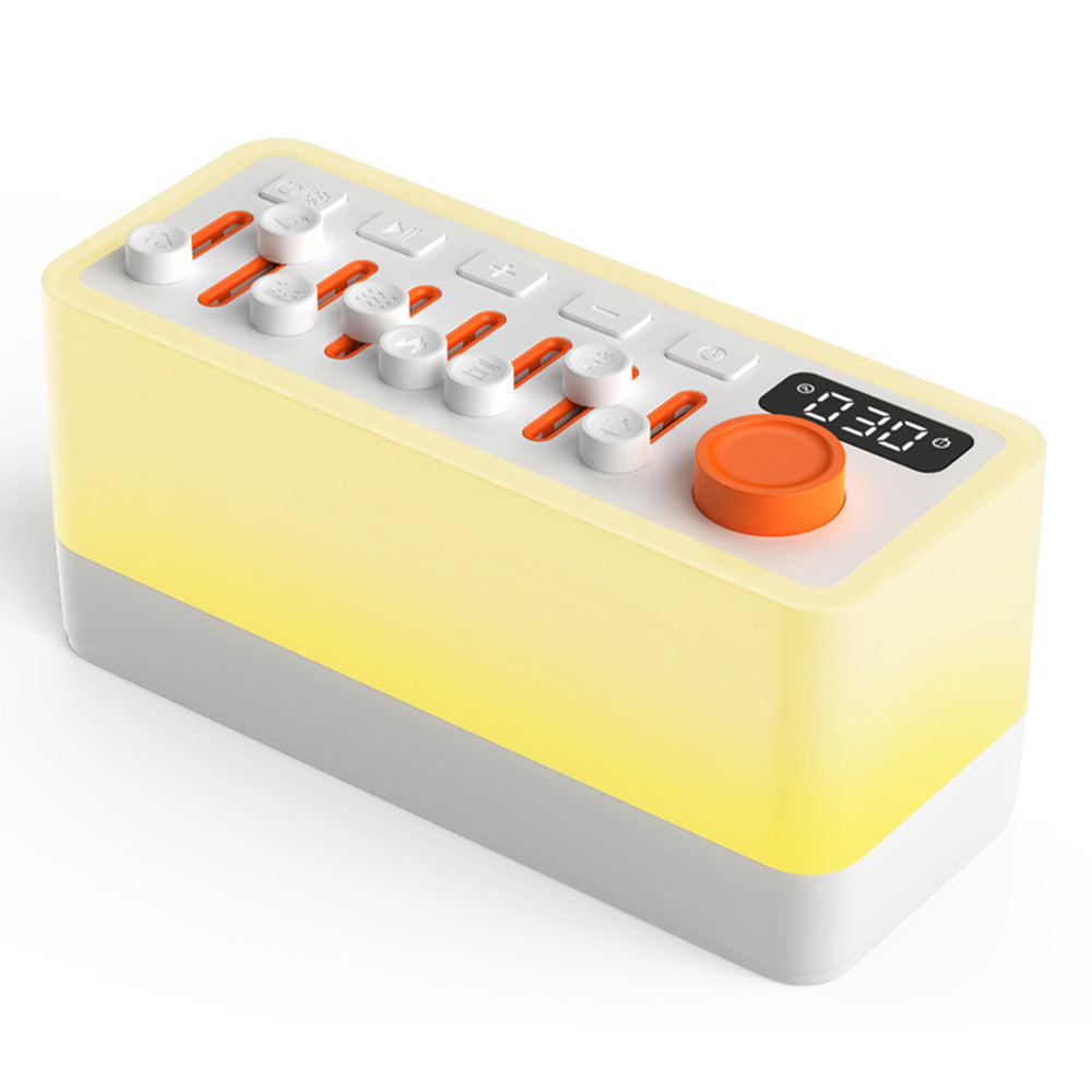 White Noise Sleep Sound Machine with Night Light and Sleeper Timer