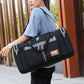 Sports Travel Duffel Bag Large Capacity Waterproof Shoes Compartment