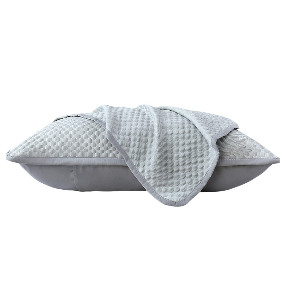 2Pcs 48x74cm Textured Cooling Polyester Pillowcases