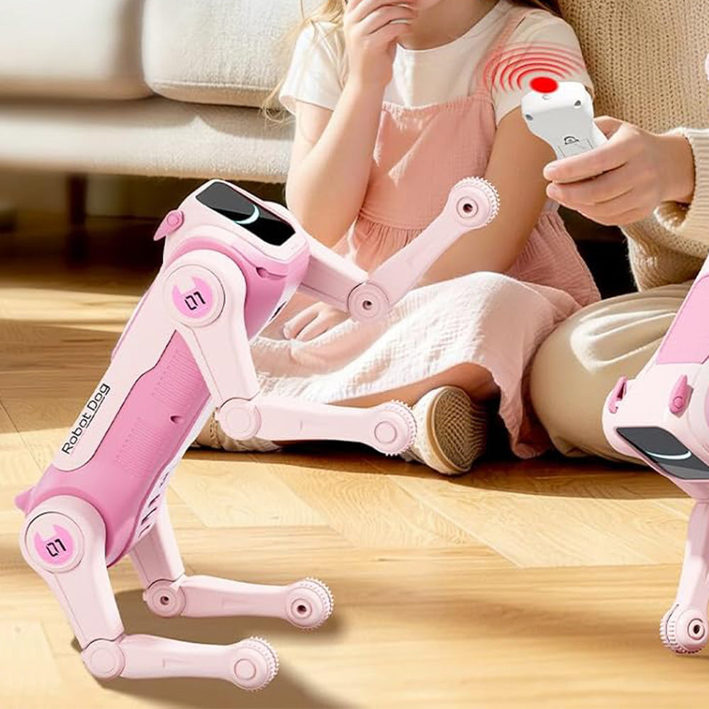 AI Stunt Remote Control Robot Dog Toy with Voice Control