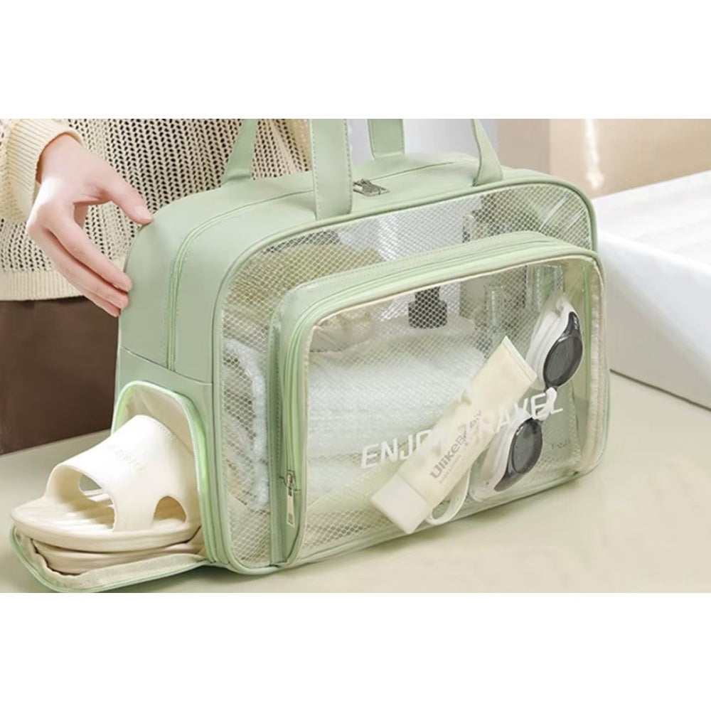 Large Capacity Swimming Bag Dry Wet Separation Toiletry Bag