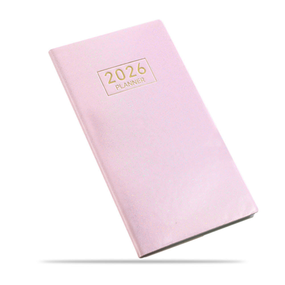 2026 Pocket Planner Calendar Portable A6 Daily Planner