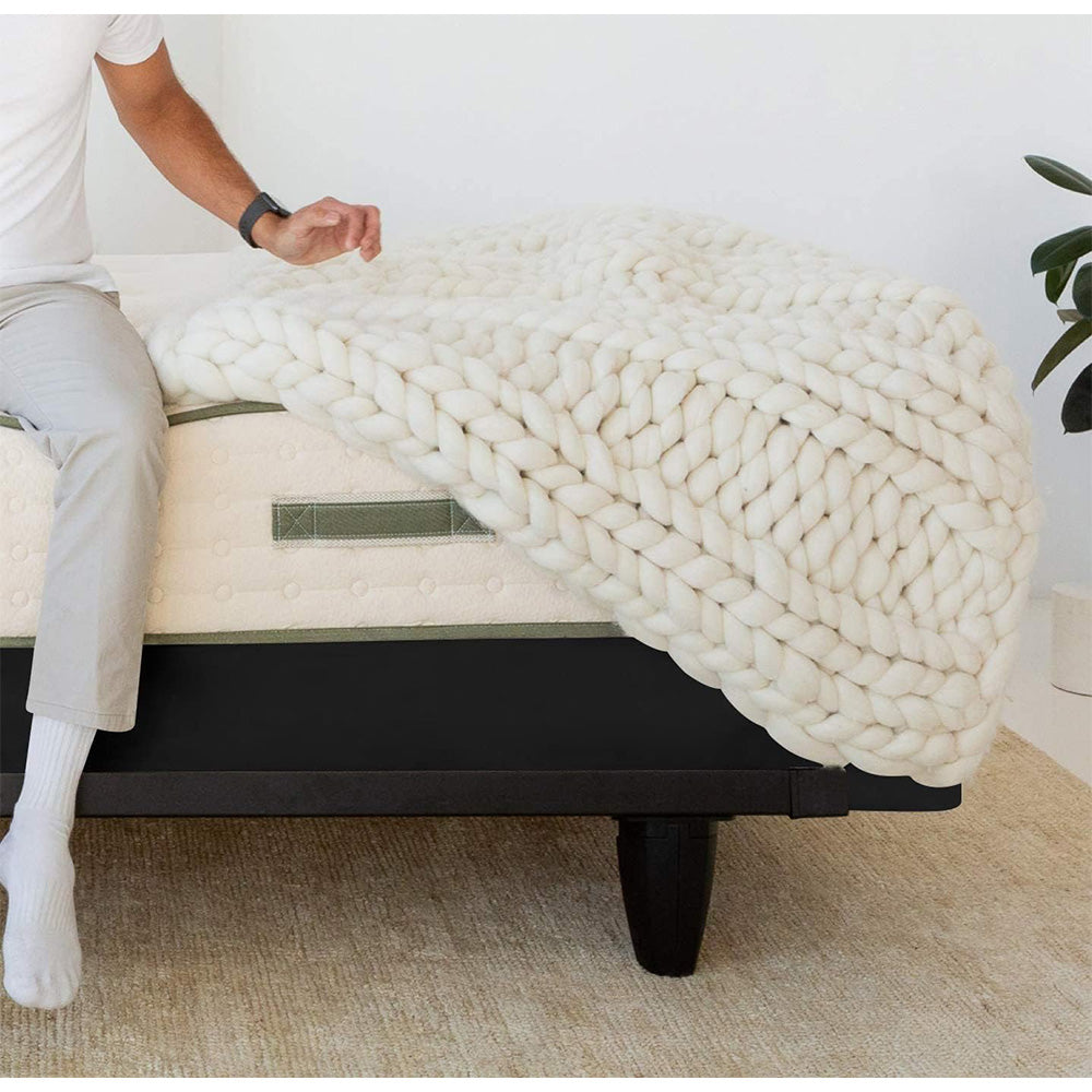 2XElastic Box Spring Mattress Foundation Cover