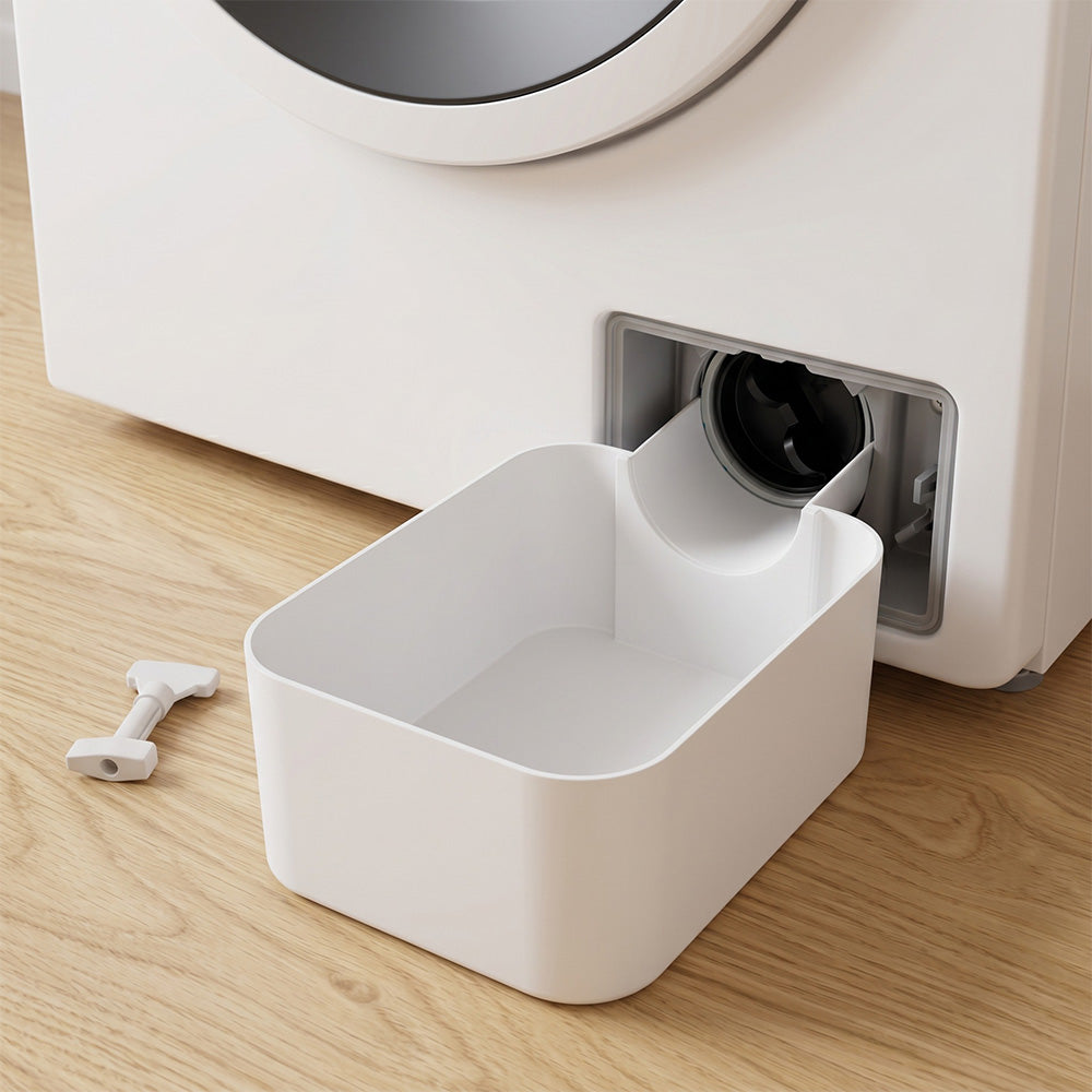 Raised Edge Washing Machine Drain Pan Set for Samsung LG Bosch Siemens
