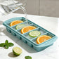 3 Pack Silicone Freezer Trays with Lids for Soup Sauce Meal Prep Storage