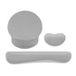 3Pcs Gaming Mouse Pad Mouse Pad with Wrist Rest Circle Curved Ergonomic Mousepad