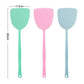 12Pcs Plastic Manual Fly Swatter with Long Handle