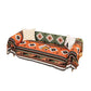 130x160cm Aztec Throw Blanket Bohemian Sofa Throw Blanket with Tassels