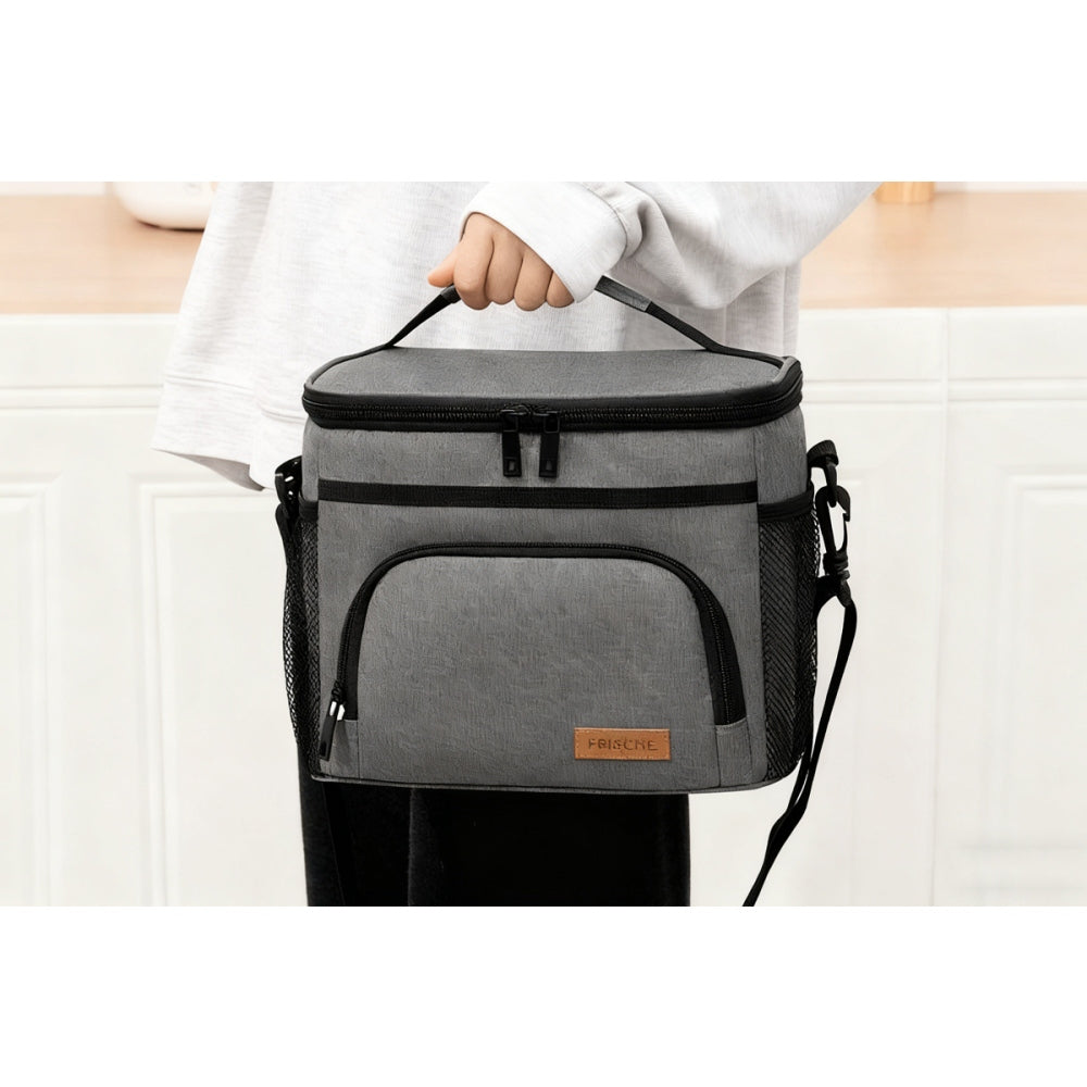 Insulated Lunch Bag for Women/Men Reusable Lunch Box for Office Picnic Hiking Beach