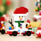 Christmas Building Blocks Set Xmas Building Figures DIY Stocking Stuffers