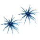 2 PCS Lifelike Floating Sea Urchin Soft Bait with Glitter Tentacle Creature Lure for Fishing