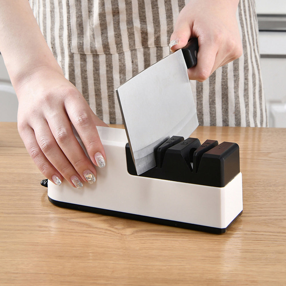 USB Charging Electric Knife Sharpener Professional 4 Stage Chef Knife Sharpening Tool