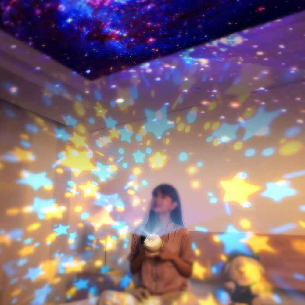 Galaxy Starry Projector Night Light with 13 Interchangeable Discs