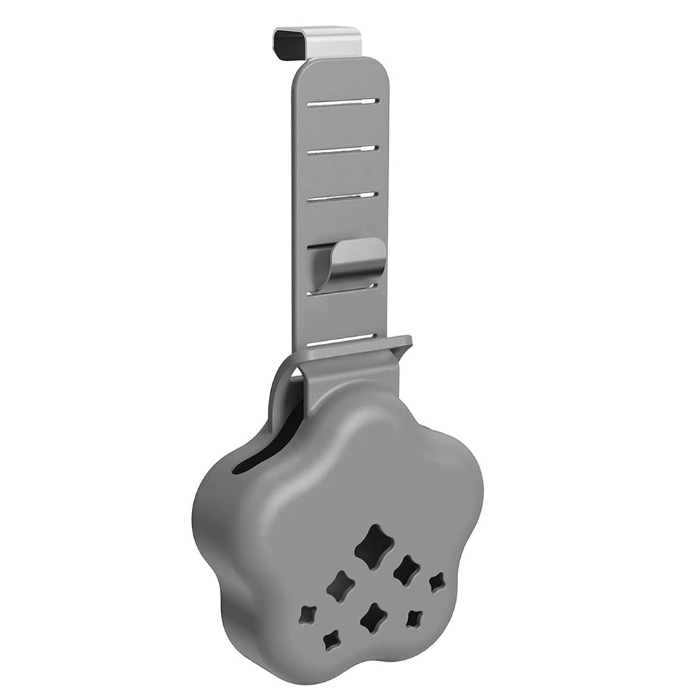 Adjustable Silicone Metal Toilet Tank Cleaning Tablet Hanging Holder