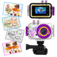 Kids Waterproof Camera Toys Outdoor Sports Camera with 32GB Memory Card